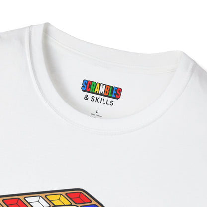 4x4 Waffles - Rubiks Cube Unisex Graphic Softstyle T-Shirt