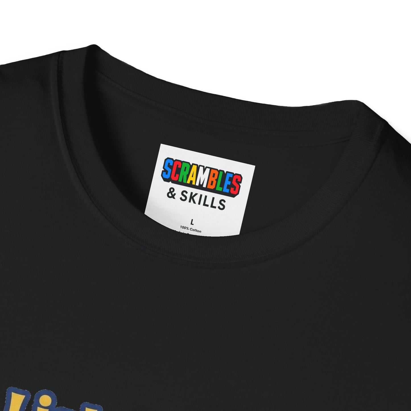 ⚡ Express - Skewb Light Work Rubiks Cube Art Unisex Graphic Softstyle T-Shirt