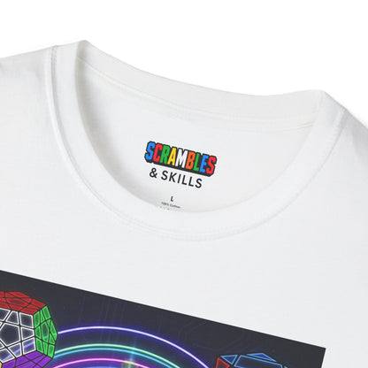Cosmic Charge Unisex Graphic Softstyle T-Shirt