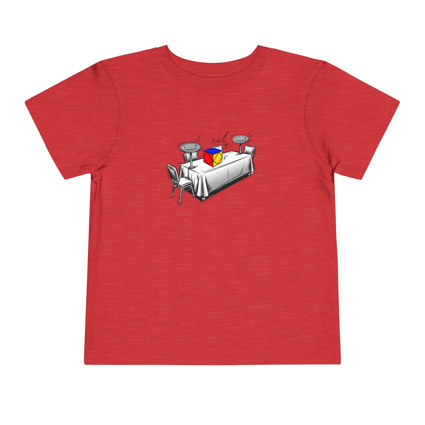 Skewb Comp Day - Rubik's Cube Art  Toddler Short Sleeve T-Shirt