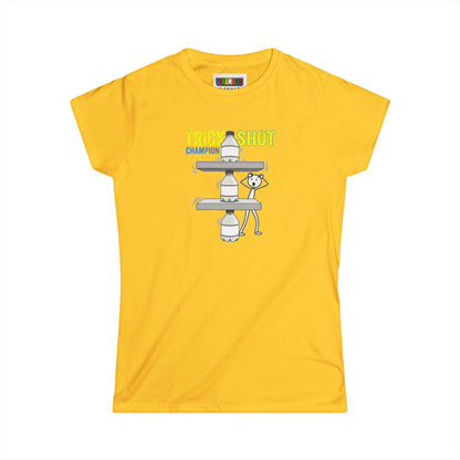 Trick shot Champion Women's Softstyle T-Shirt