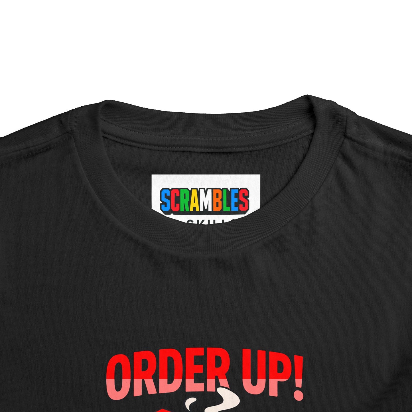 Rubiks' Cube Shirt - Order Up Toddler Short Sleeve T-Shirt| Fun Cubing Tee