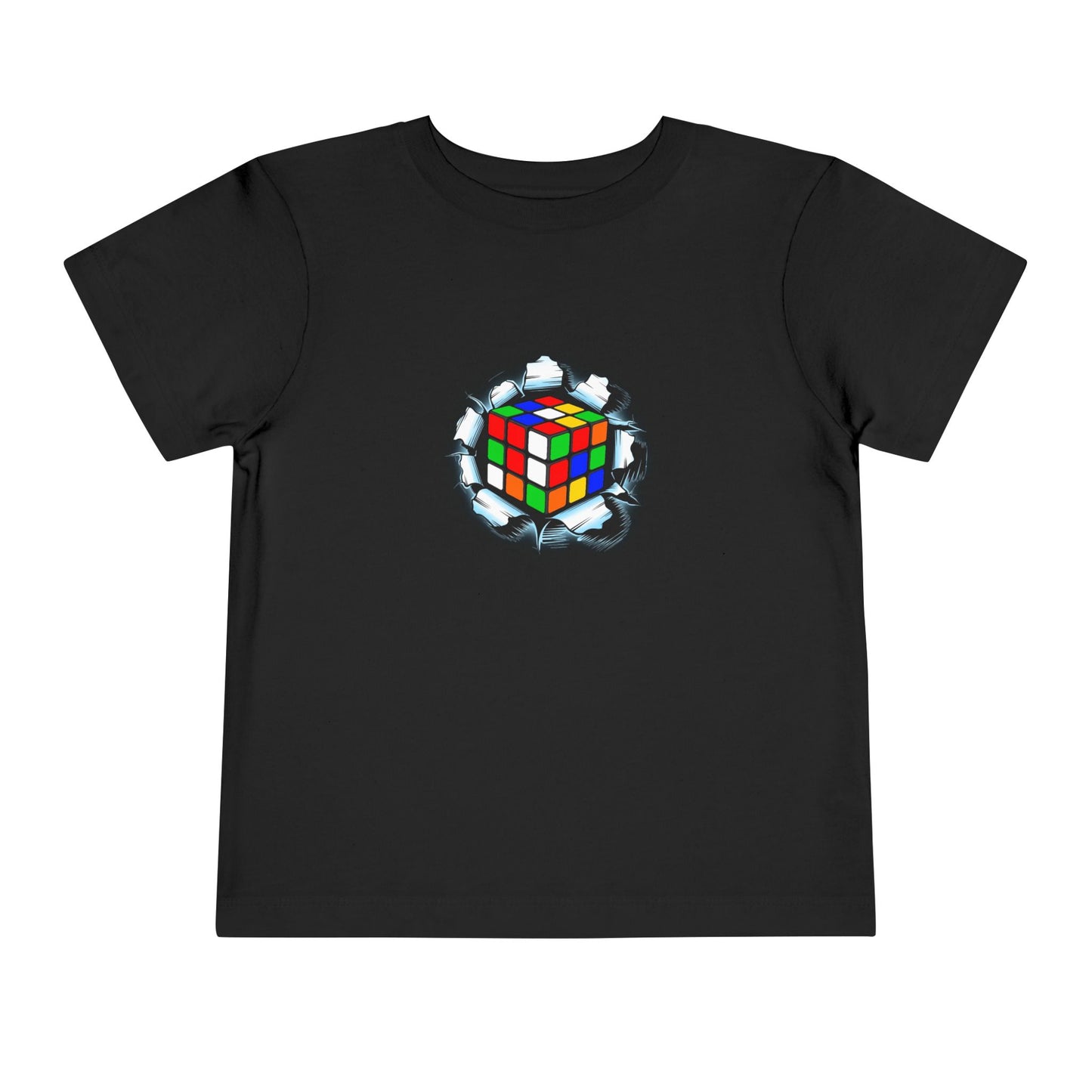 Crashing Out - Rubiks Cube Toddler Short Sleeve T-Shirt