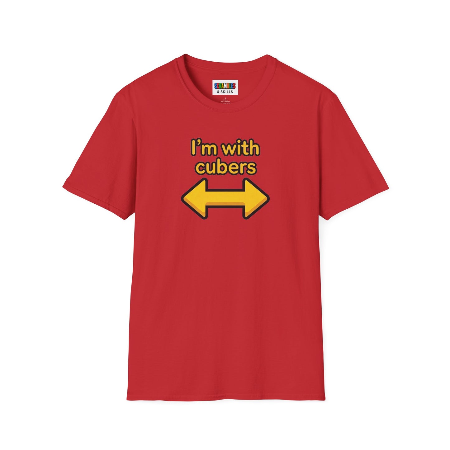 I'm With Cubers Unisex Graphic Softstyle T-Shirt