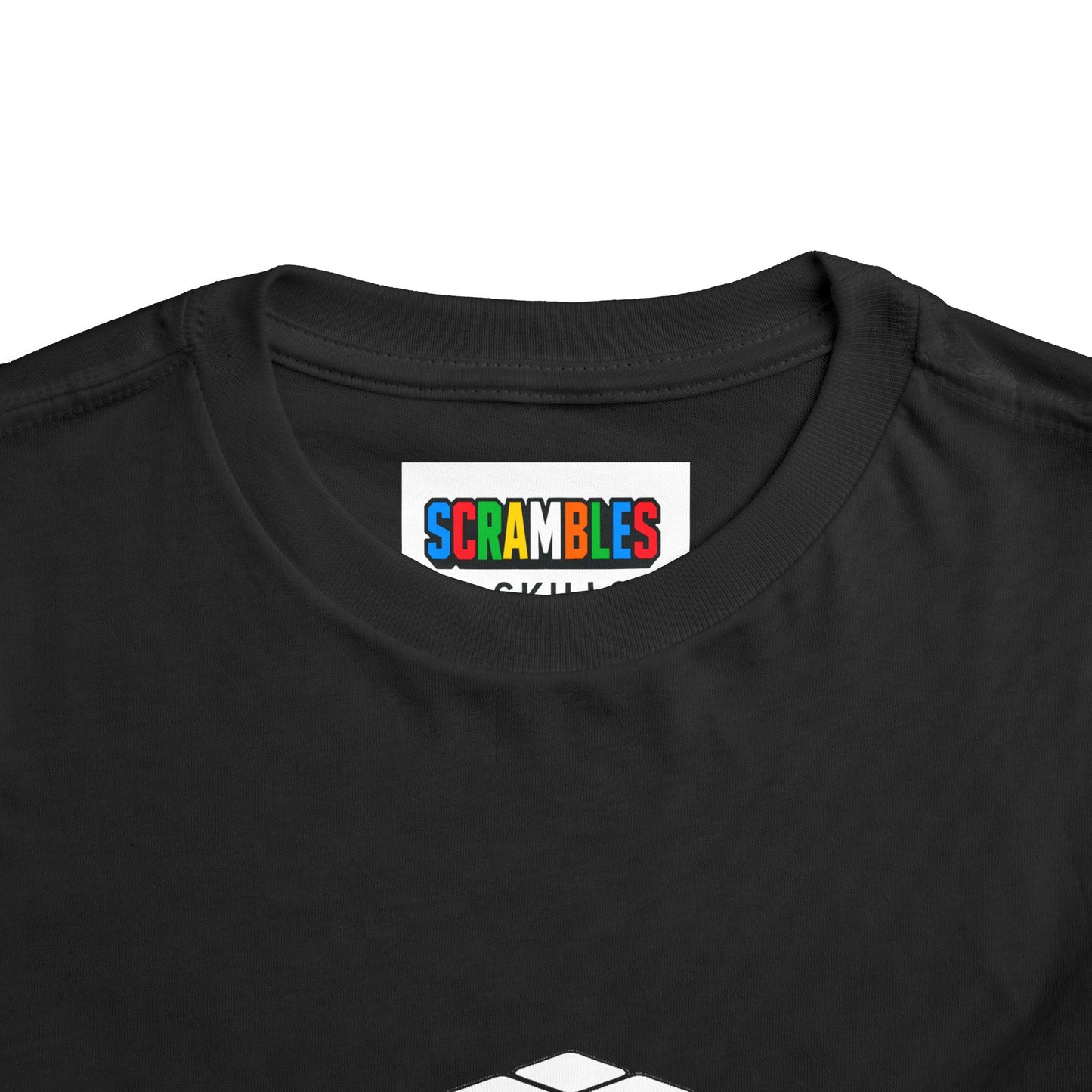 +2 Happens  - Rubik's Cube Art Toddler Short Sleeve T-Shirt