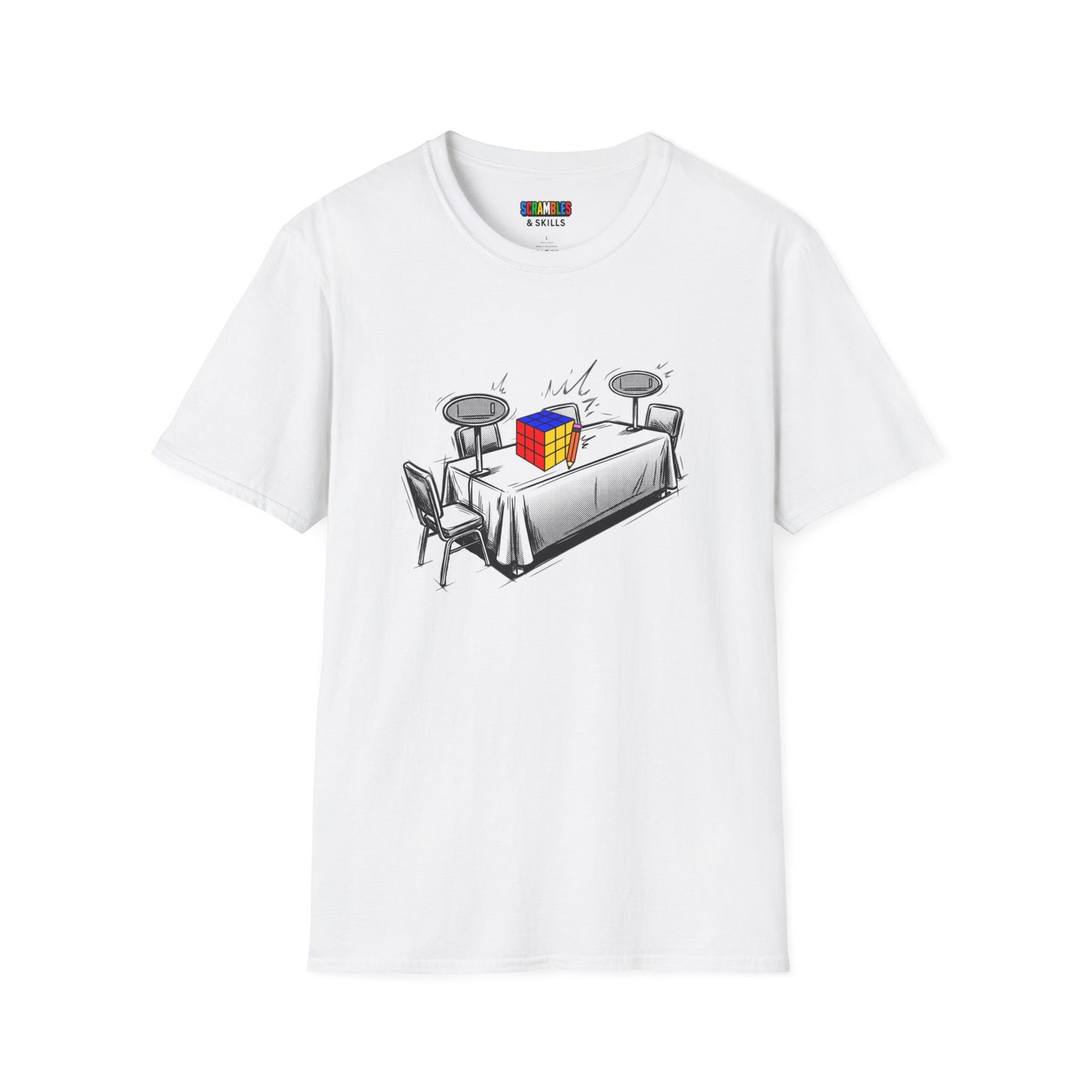 3x3 Fewest Moves Comp Day Unisex Graphic Softstyle T-Shirt