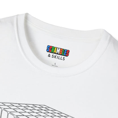 7x7 Doodle Unisex Graphic Softstyle T-Shirt