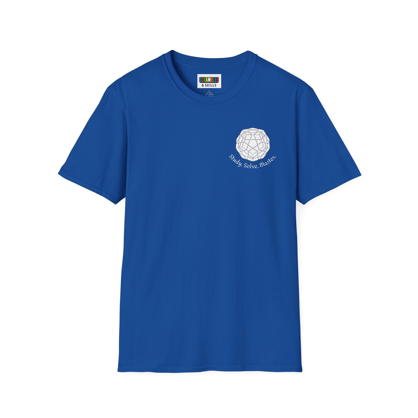 Megaminx Doodle (Subtle) Unisex Graphic Softstyle T-Shirt