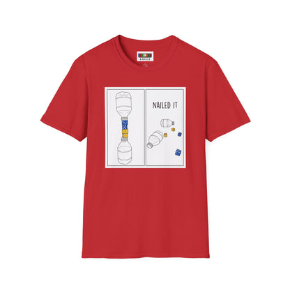 Nailed It Trick shot Unisex Graphic Softstyle T-Shirt
