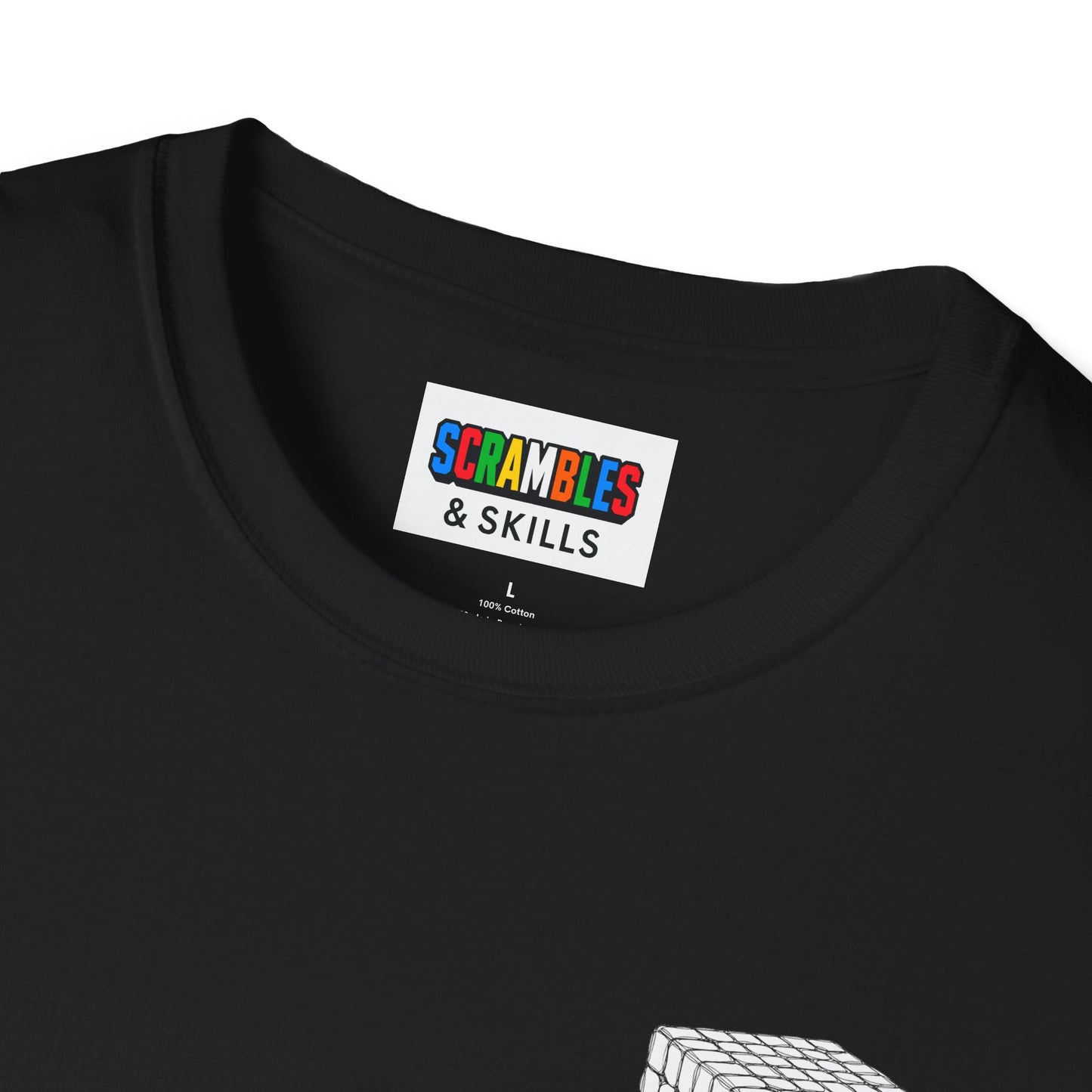 6x6 Doodle (Subtle) Unisex Graphic Softstyle T-Shirt