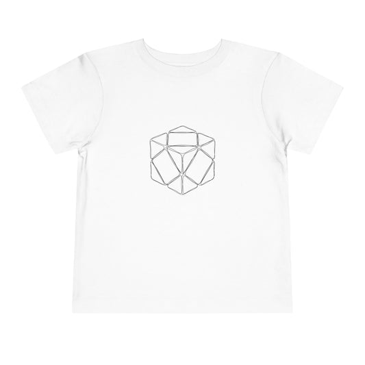 Skewb Doodle - Rubik's Cube Art  Toddler Short Sleeve T-Shirt