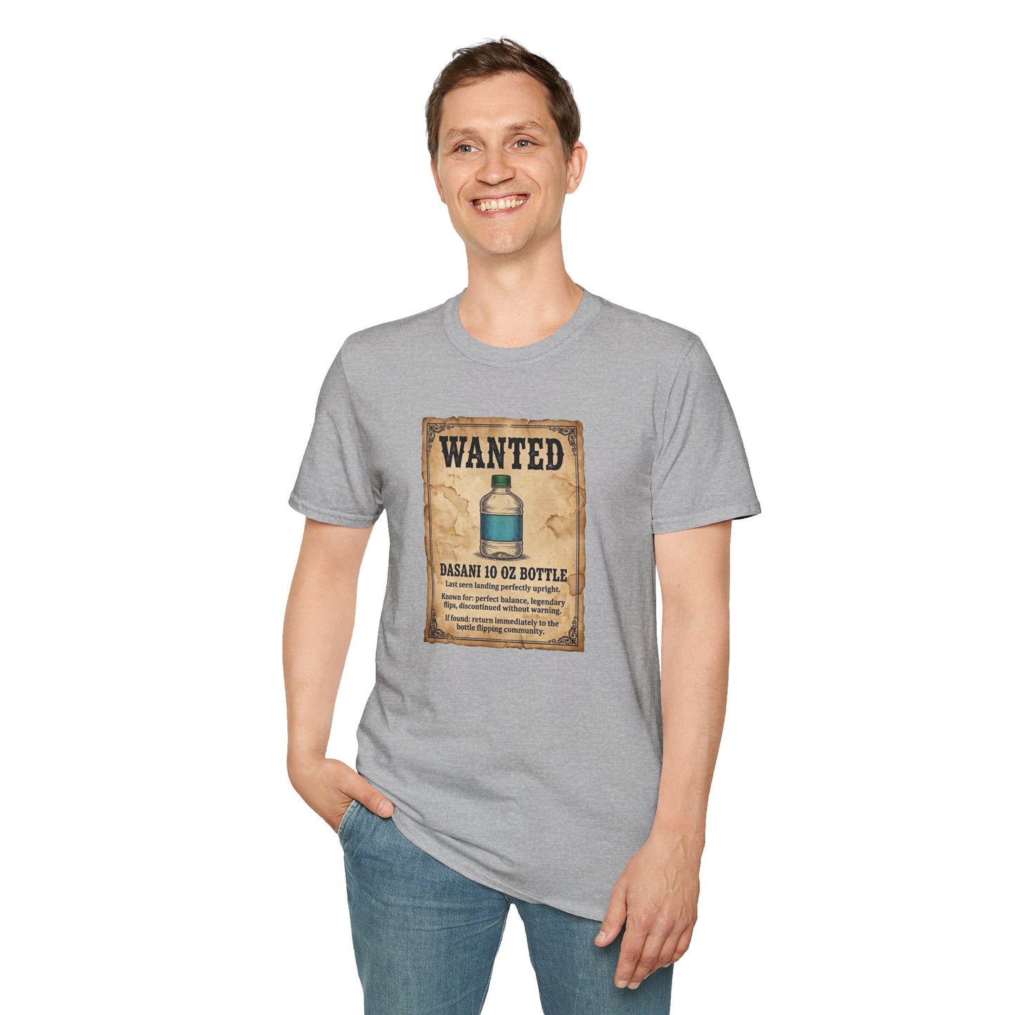 Dasani 10 Wanted Trick shot Unisex Graphic Softstyle T-Shirt