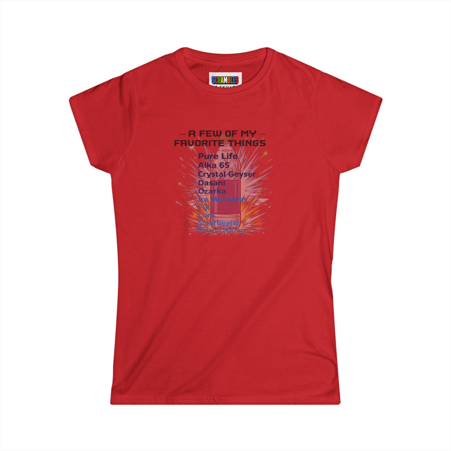 Favorite Things Bottle Flipping Women's Softstyle T-Shirt