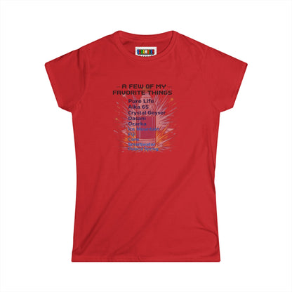 Favorite Things Bottle Flipping Women's Softstyle T-Shirt