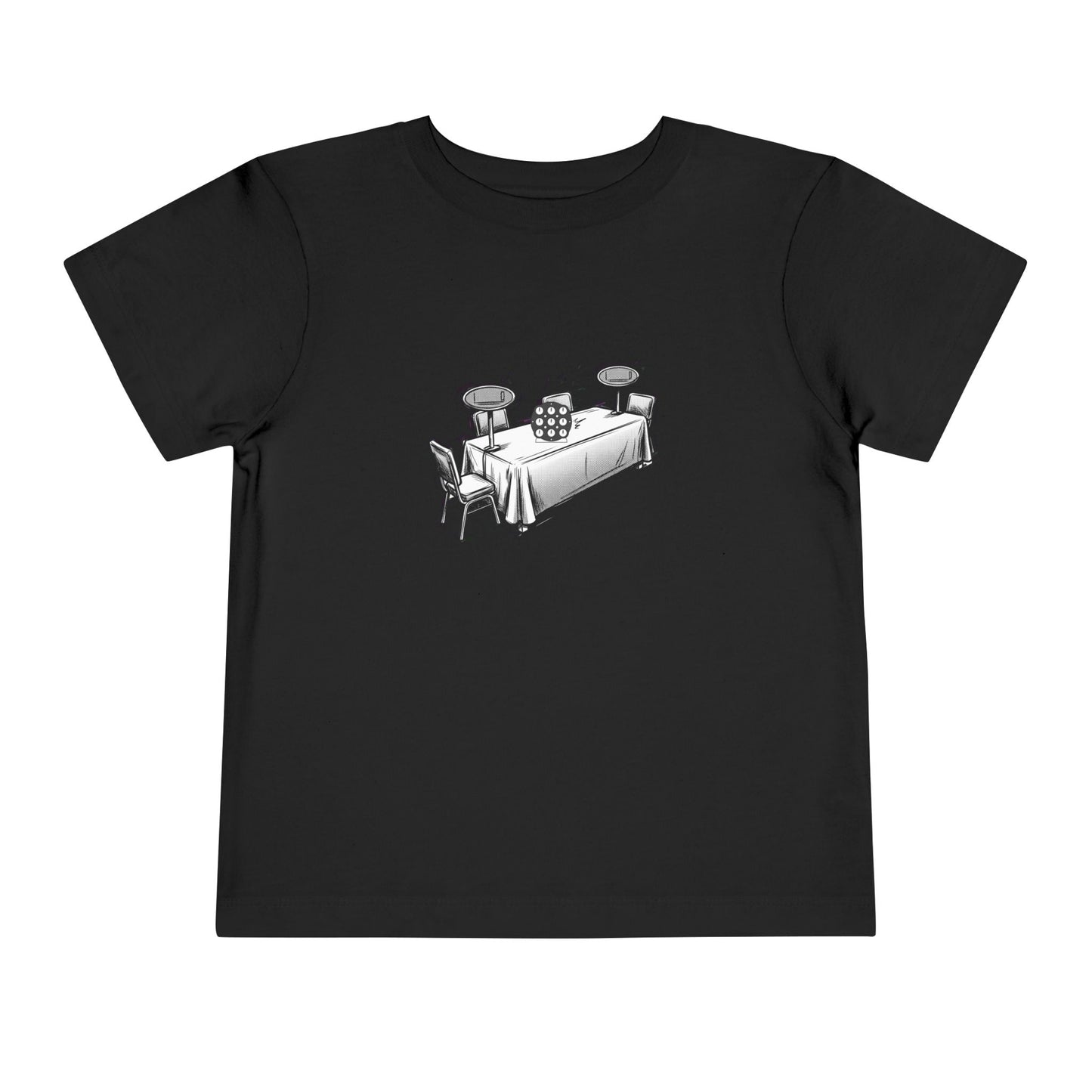 Clock Comp Day - Rubik's Cube Art  Toddler Short Sleeve T-Shirt