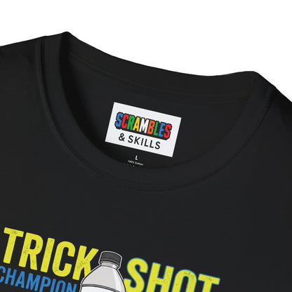 Trick shot Champion Unisex Graphic Softstyle T-Shirt