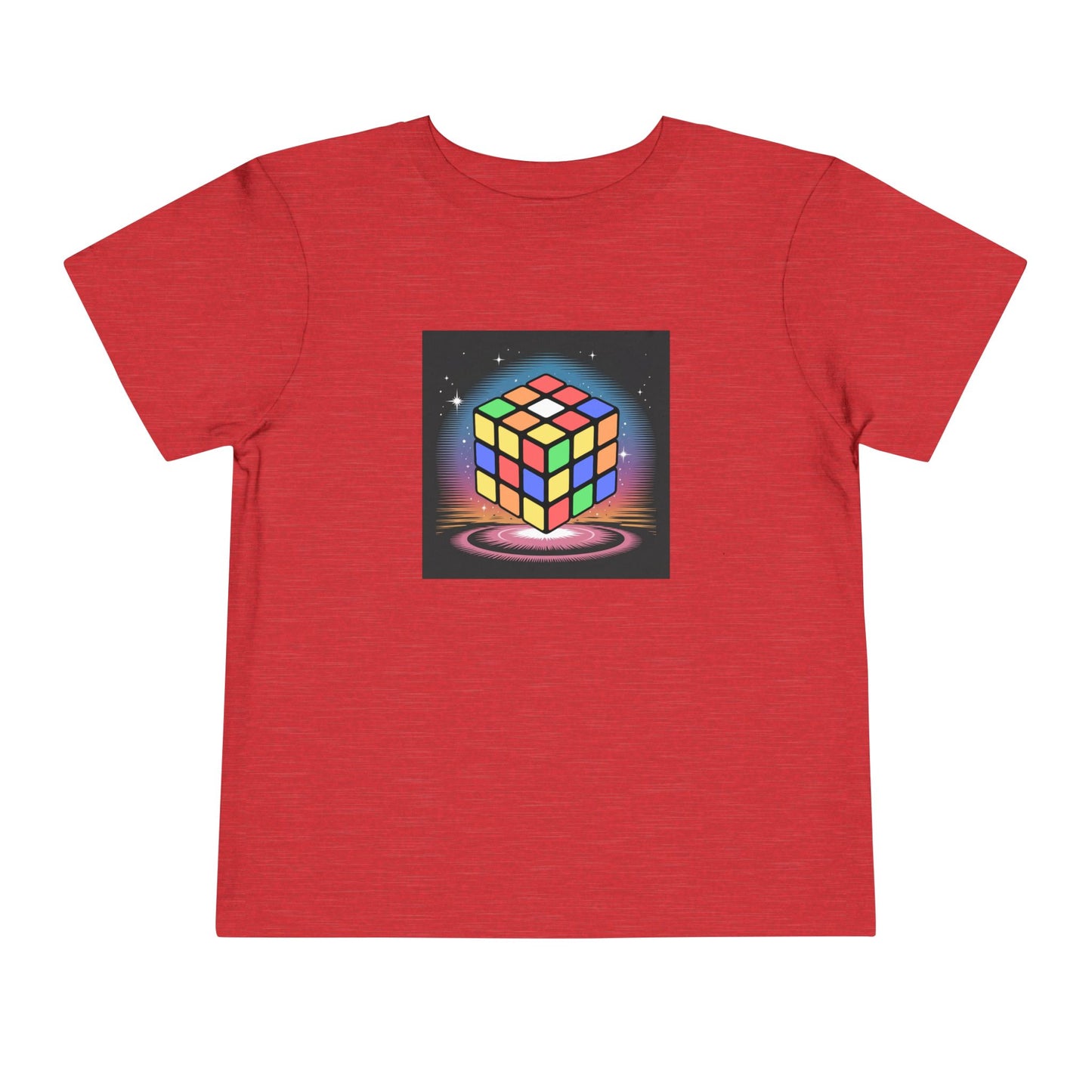 Cube Portal - Rubik's Cube Art  Toddler Short Sleeve T-Shirt