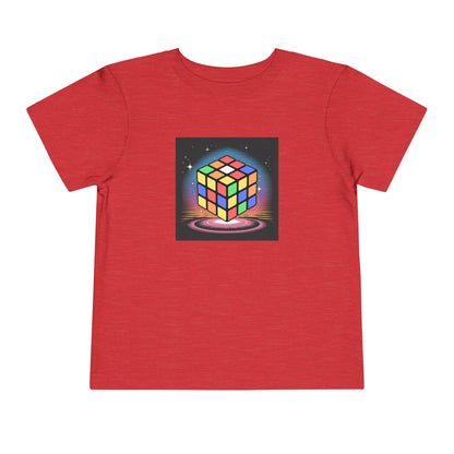 Cube Portal - Rubik's Cube Art  Toddler Short Sleeve T-Shirt