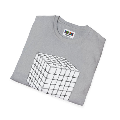 6x6 Doodle Unisex Graphic Softstyle T-Shirt