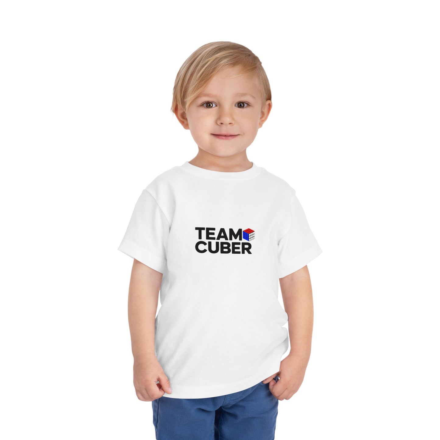Team Cuber  - Rubik's Cube Art Toddler Short Sleeve T-Shirt