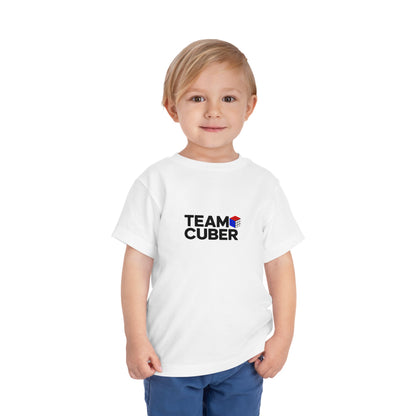 Team Cuber  - Rubik's Cube Art Toddler Short Sleeve T-Shirt