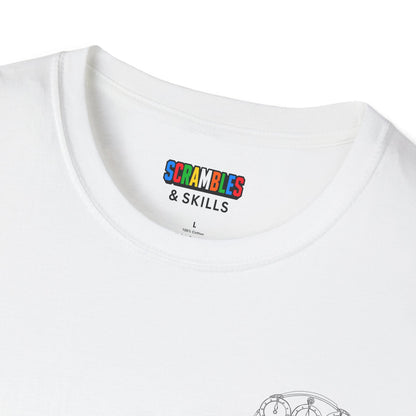 Clock Doodle (Subtle) Unisex Graphic Softstyle T-Shirt