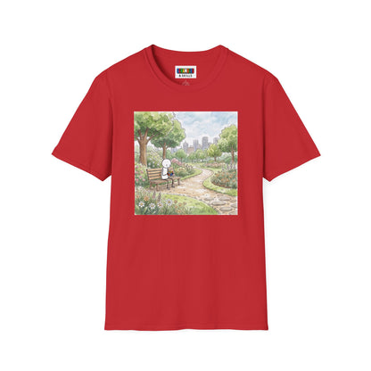City Park Watercolor Unisex Graphic Softstyle T-Shirt