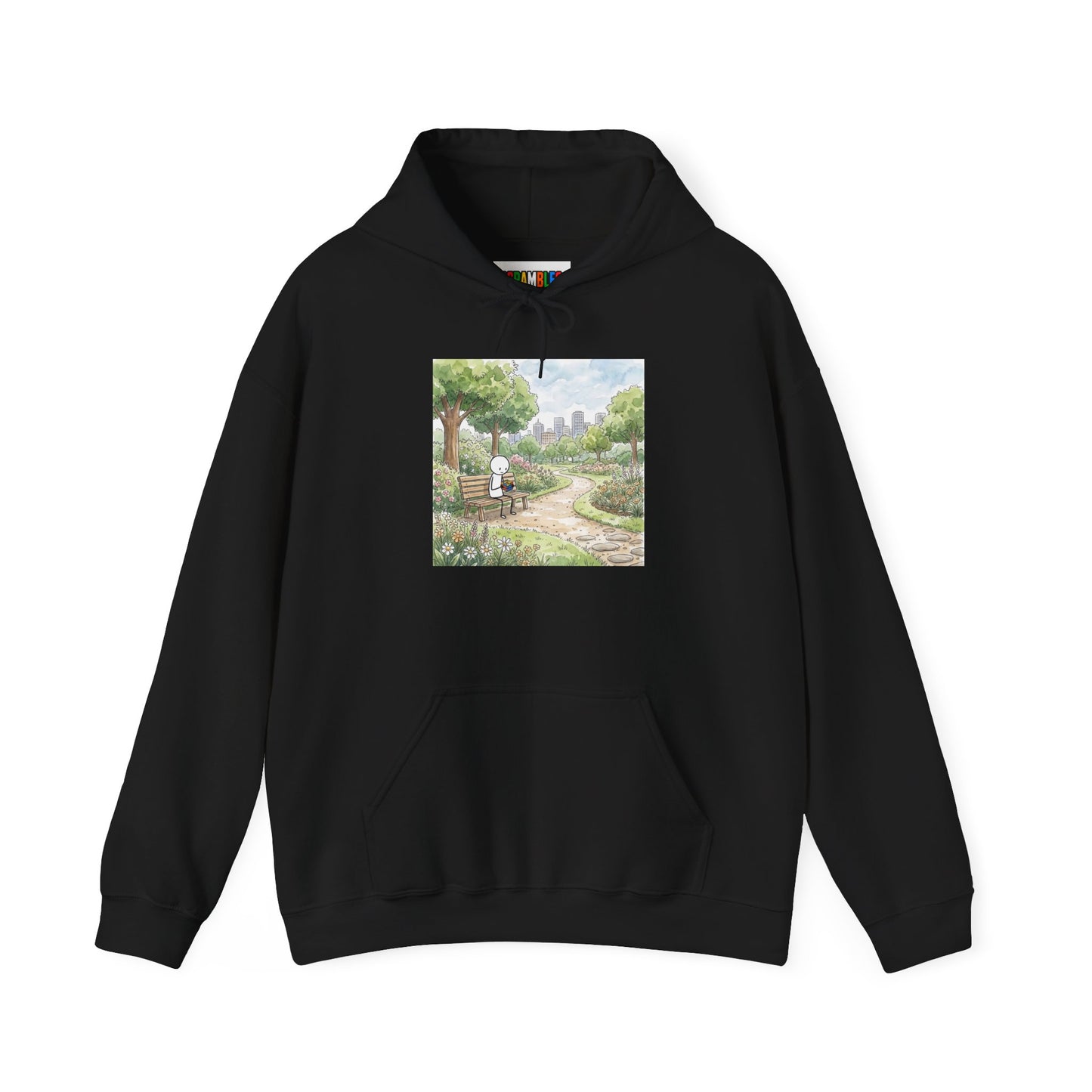 City Park Watercolor Unisex Heavy Blend™ Hooded Sweatshirt