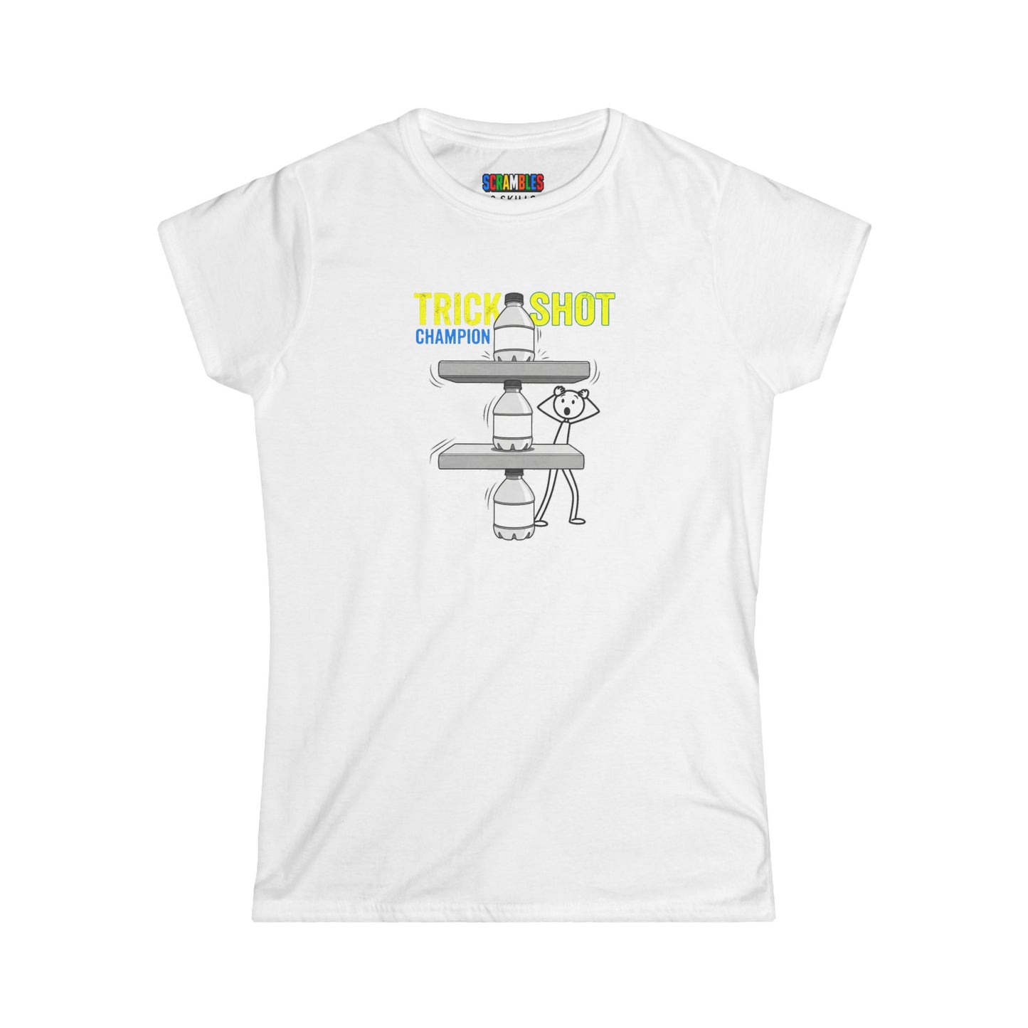 Trick shot Champion Women's Softstyle T-Shirt