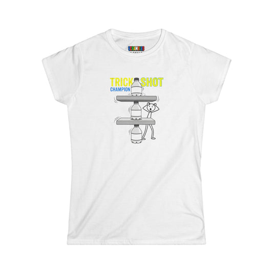 Trick shot Champion Women's Softstyle T-Shirt