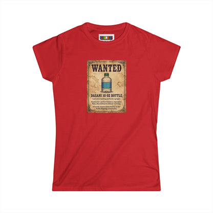 Dasani 10 Wanted Trick shot Women's Softstyle T-Shirt