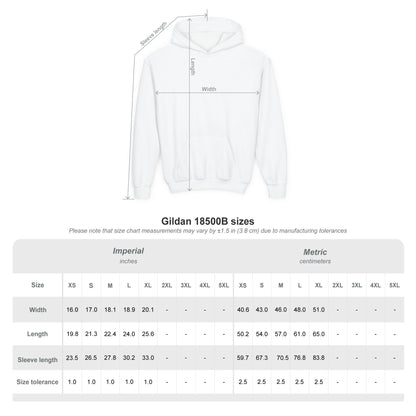 Kids Custom Personal Best  - Rubik's Cube Art Heavy Blend Hooded Sweatshirt