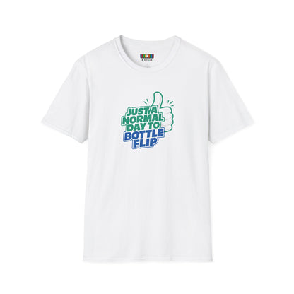 Just a Normal Day to Bottle Flip Unisex Graphic Softstyle T-Shirt