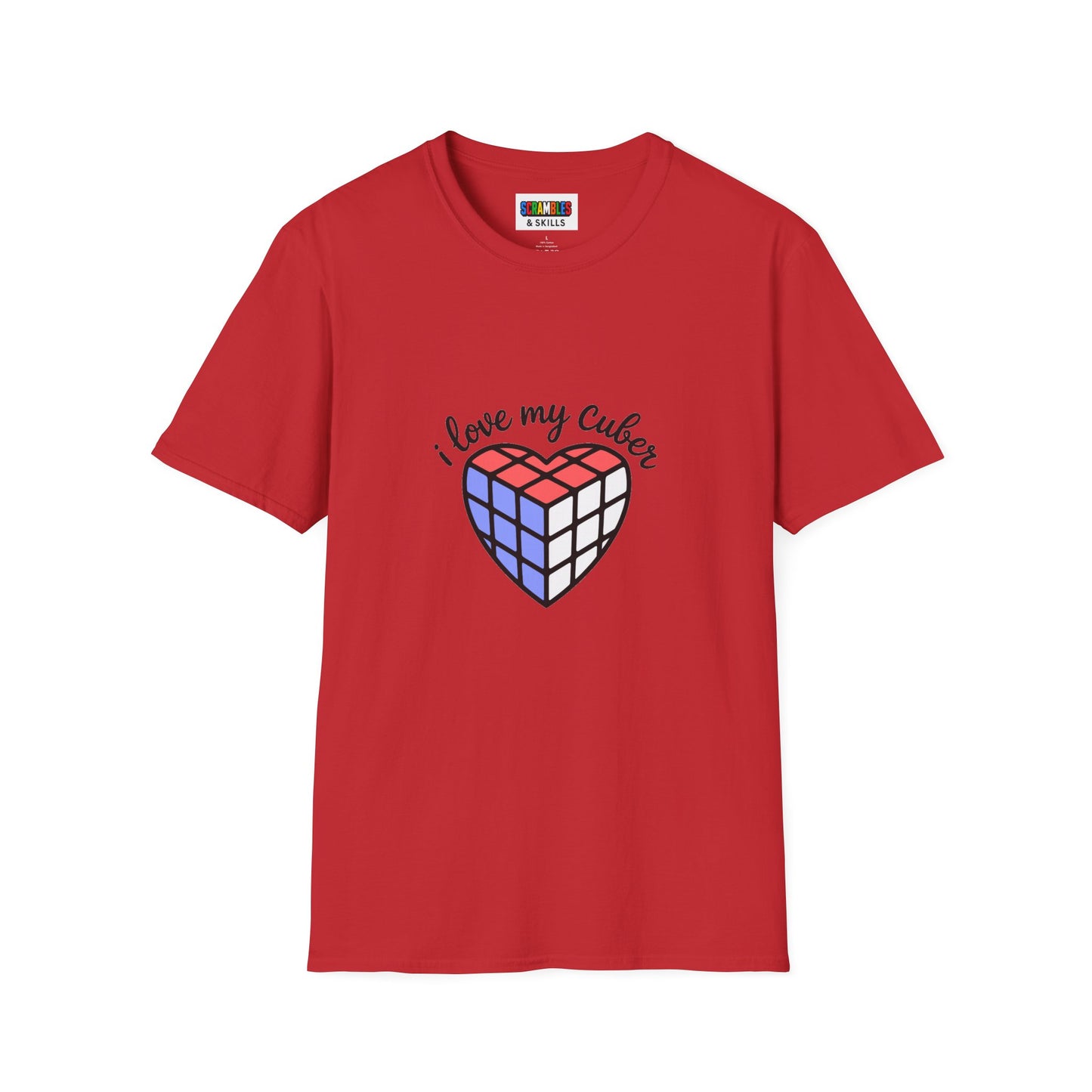 I Love My Cuber Unisex Graphic Softstyle T-Shirt