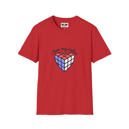 I Love My Cuber Unisex Graphic Softstyle T-Shirt