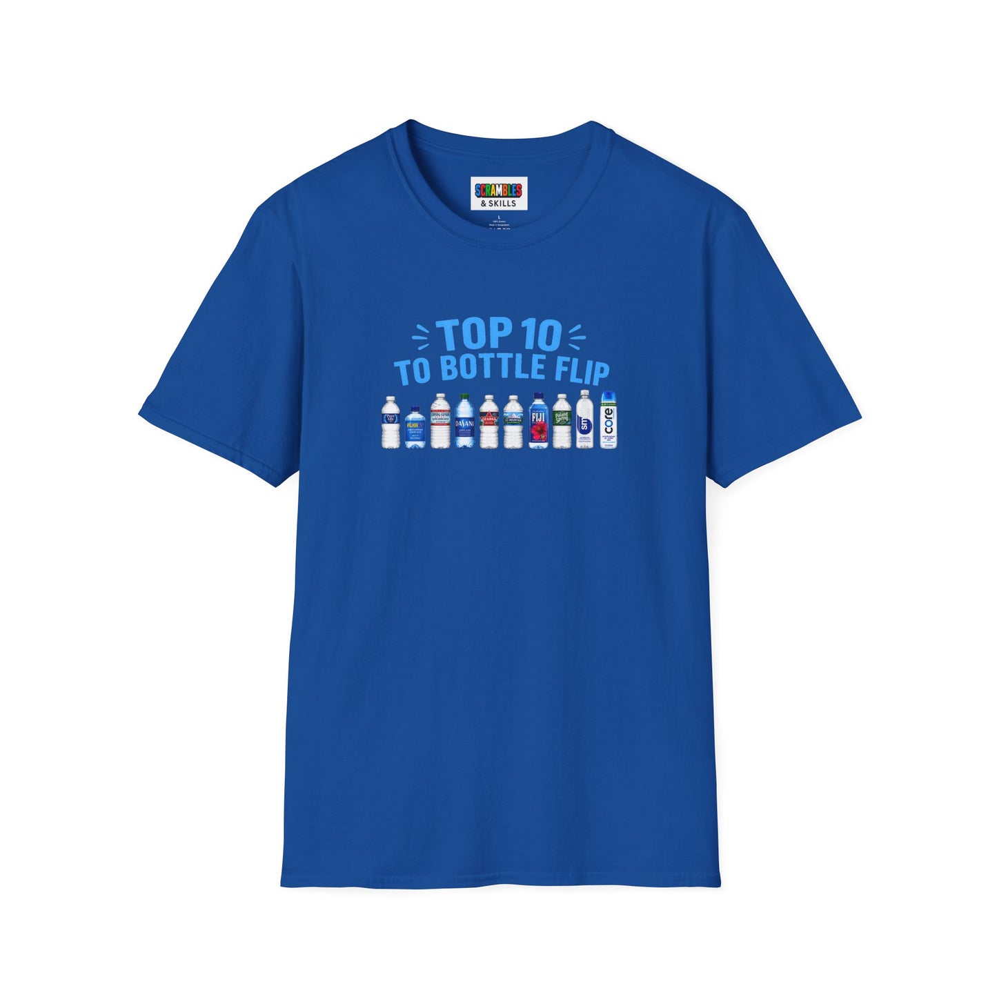 Top 10 to Bottle Flip  Unisex Graphic Softstyle T-Shirt