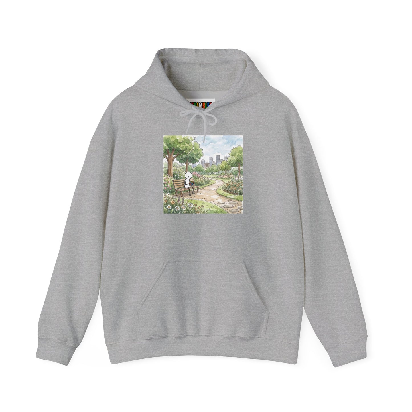 City Park Watercolor Unisex Heavy Blend™ Hooded Sweatshirt