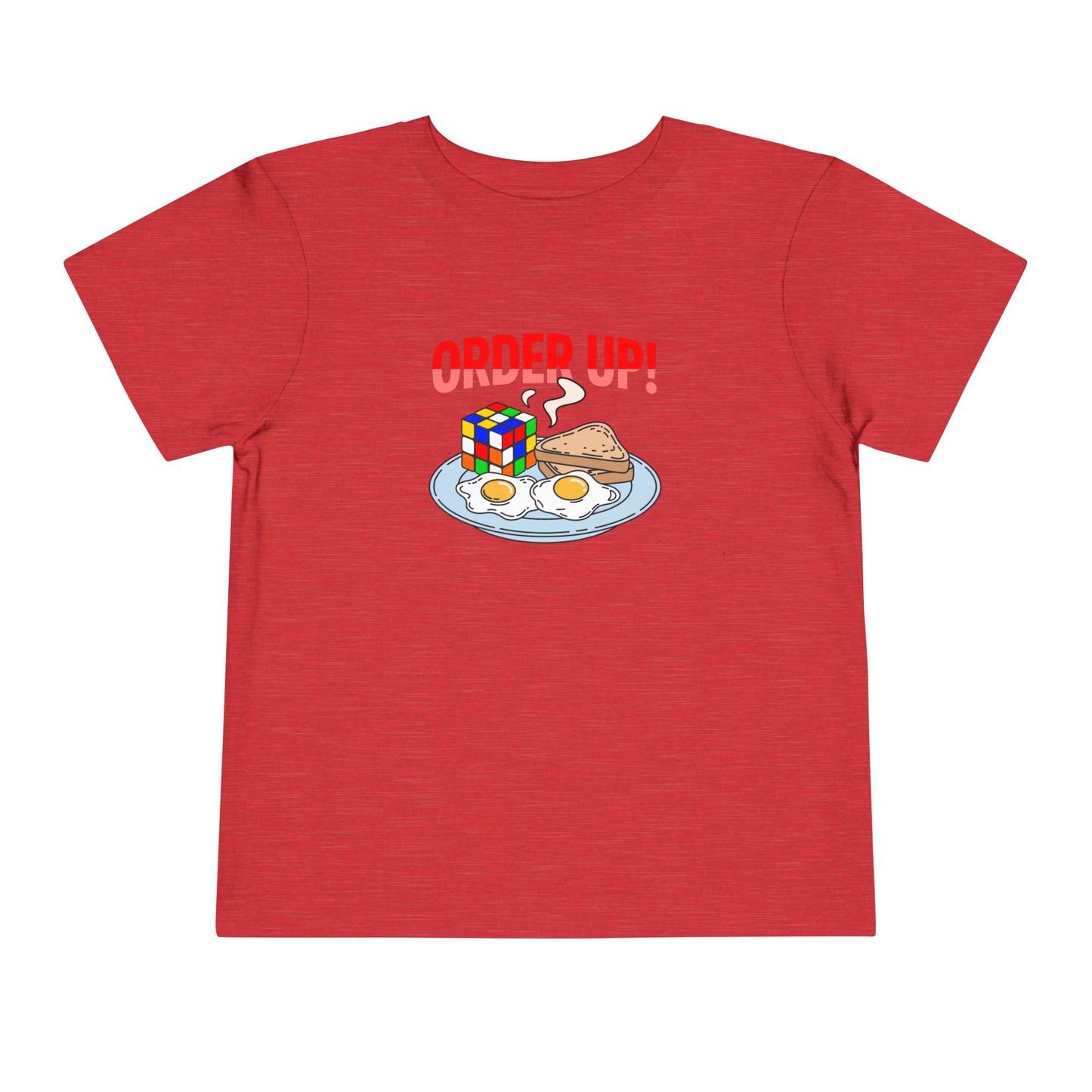 Rubiks' Cube Shirt - Order Up Toddler Short Sleeve T-Shirt| Fun Cubing Tee
