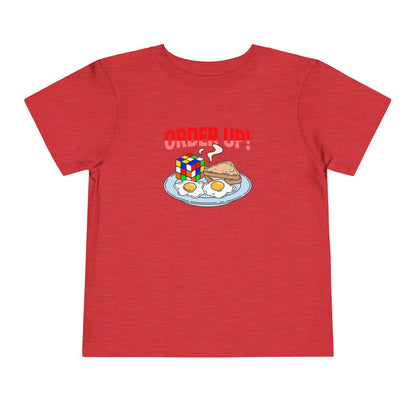 Rubiks' Cube Shirt - Order Up Toddler Short Sleeve T-Shirt| Fun Cubing Tee