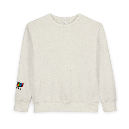 Toddler Custom Personal Best  - Rubik's Cube Art Sweatshirt