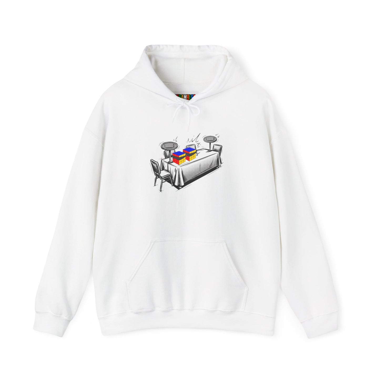 3x3 Multi Blind Comp Day Unisex Heavy Blend™ Hooded Sweatshirt