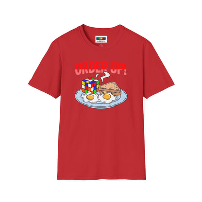Rubiks' Cube Shirt - Order Up Unisex Graphic Softstyle T-Shirt| Fun Cubing Tee