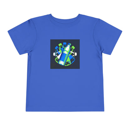 Neon Flip - Trick Shot Toddler Short Sleeve T-Shirt