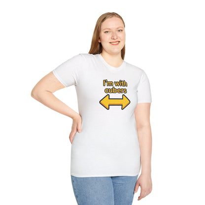 I'm With Cubers Unisex Graphic Softstyle T-Shirt