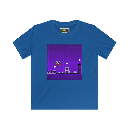 Cube Madness - Rubik's Cube Art  Kids Softstyle Tee