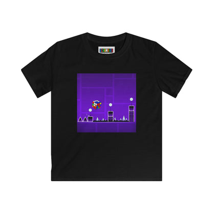 Cube Madness - Rubik's Cube Art  Kids Softstyle Tee