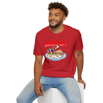Rubiks' Cube Shirt - Order Up Unisex Graphic Softstyle T-Shirt| Fun Cubing Tee
