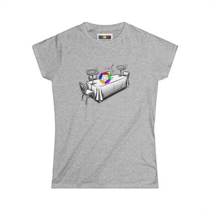 Megaminx Comp Day  - Rubik's Cube Art Women's Softstyle T-Shirt