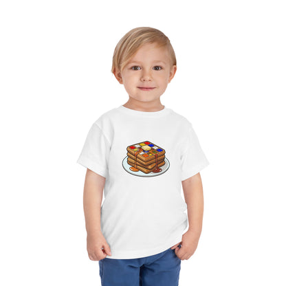 4x4 Waffles - Rubiks Cube Toddler Short Sleeve T-Shirt