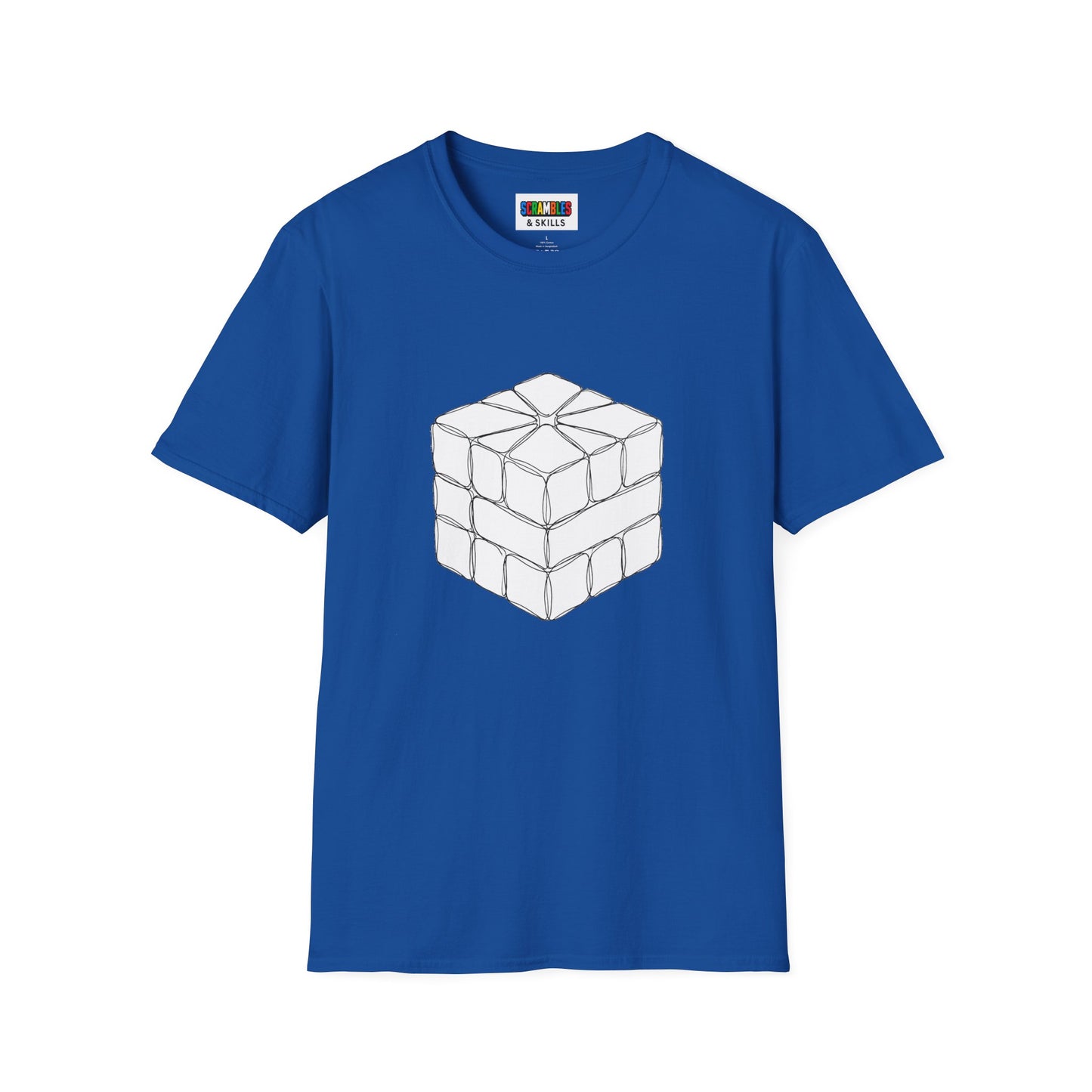 Square-1 Doodle Unisex Graphic Softstyle T-Shirt